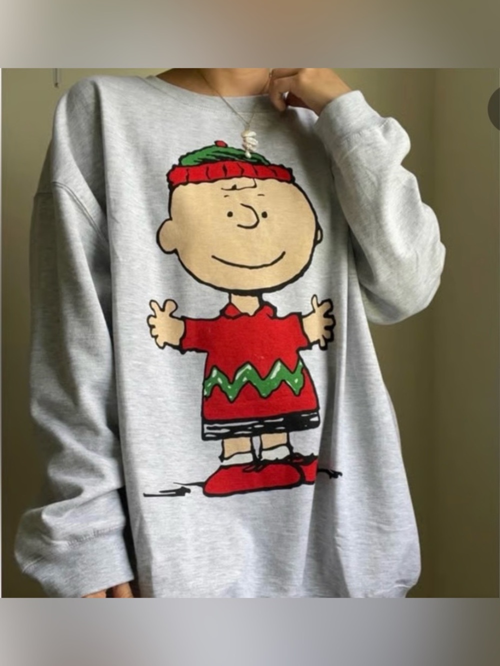 Peanuts Charlie Brown Graphic Sweatshirt
